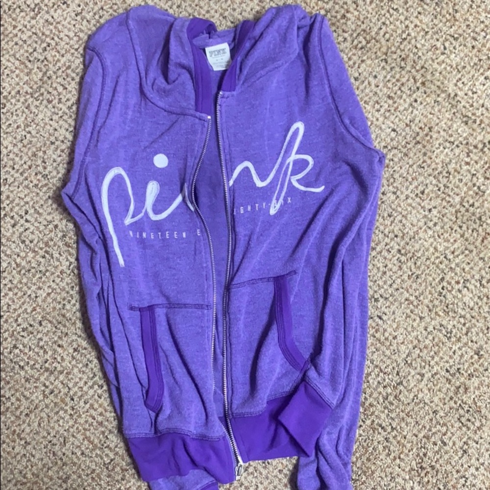 Zip up hoodie